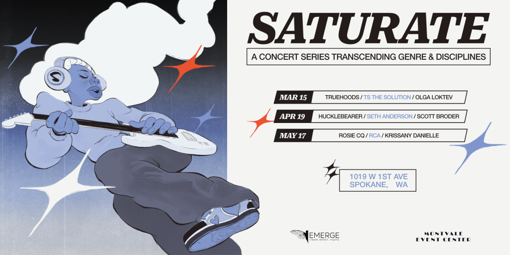 Saturate Emerge CDA event March 15 at Montvale Event Center